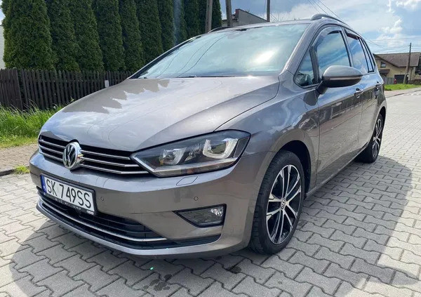 śląskie Volkswagen Golf Sportsvan cena 49900 przebieg: 229600, rok produkcji 2016 z Ulanów